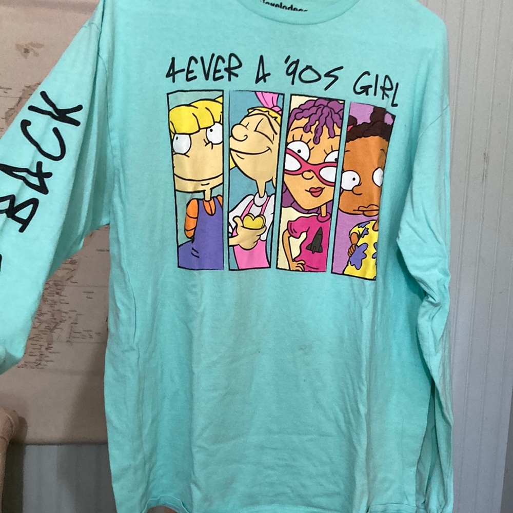 Nickelodeon 4-ever a 90’s girl t shirt
